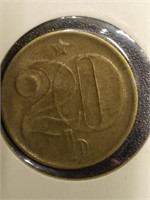 1975 Czechoslovakian coin