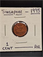 1995 Singapore coin