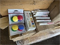 10 Boxes Whiteboard Marker Pens, Eraser Felt Pads