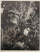 Swamp Thing Dick Durock signed movie photo