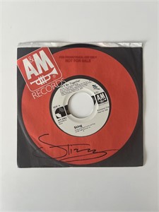 Sting signed We'll Be Together 45 record