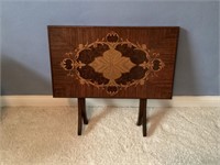 Antique folding table