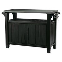 Keter Unity Outdoor Prep Table in Graphite