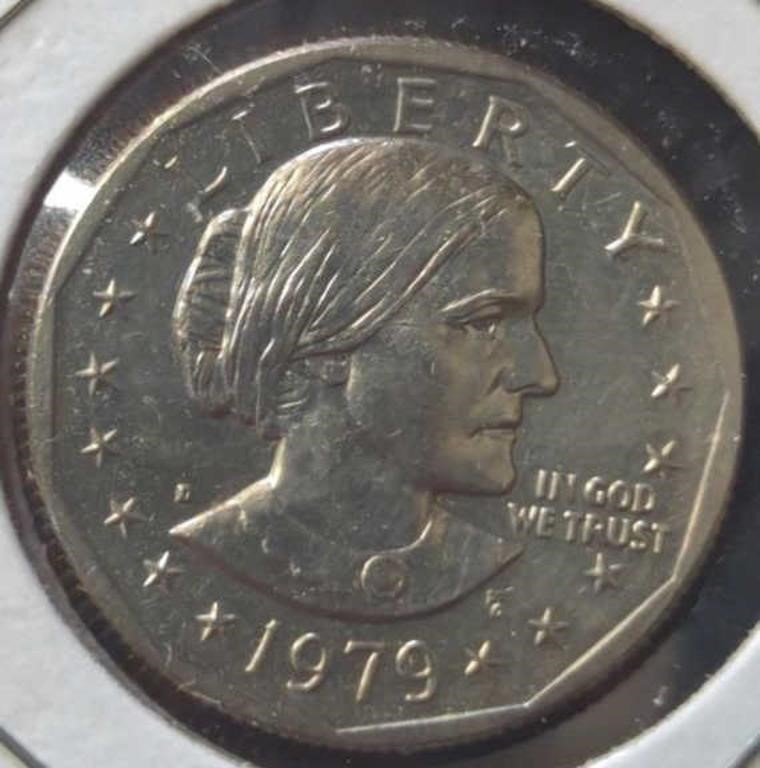 1979 d. Susan b. Anthony dollar