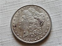 1897 XF Morgan Silver Dollar