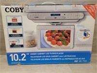 Coby 10.2" Under-Cabinet LCD TV/DVD