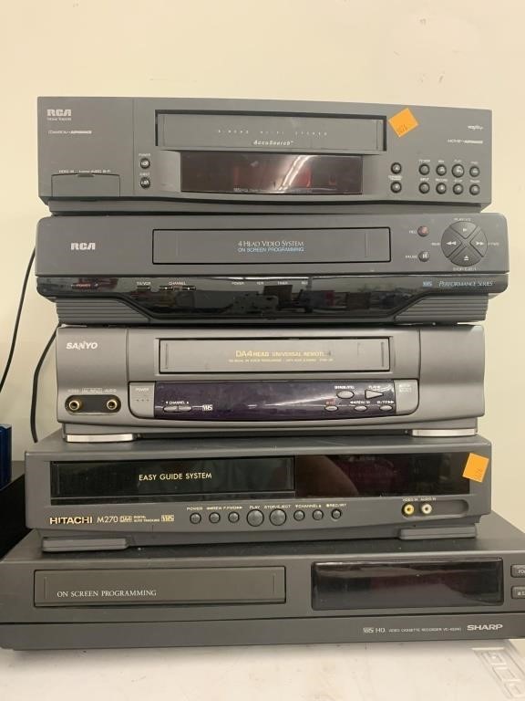 5 VHS home systems