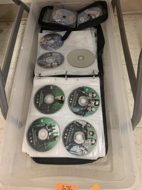 Tote OF  DVD’s
