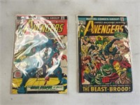 2-Marvel Avengers #105 & 107