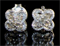 Genuine 1/4 ct Stud Diamond Earrings