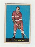 1960 Parkhurst Jim Morrison Hockey Card