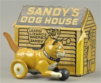 BOXED LOUIS MARX SANDY WITH DOG HOUSE