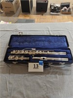 Flute with case