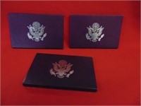 (1) 3 envelopes of 1989-S US Mint Proof Sets