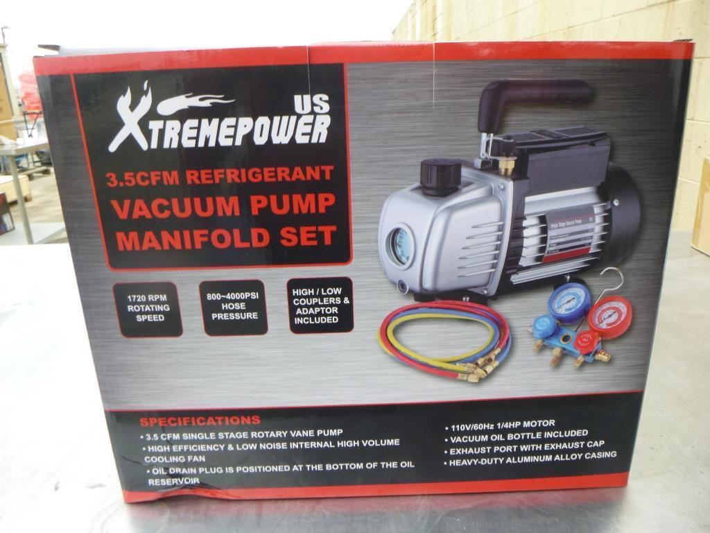 Unused Refrigerant Vacuum Pump Kit