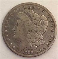 1889S Morgan Silver Dollar