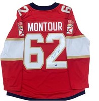 Montour Signed Florida Panthers Replica Jersey