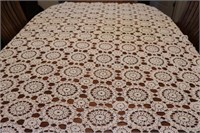 Hand Crafted Cotton Crochet Table Cloth