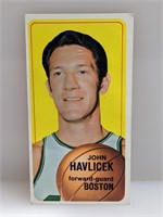 1970-71 Topps John Havlicek #10, pin hole