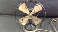 Small 9 inch Robbins and Myers brass blade fan