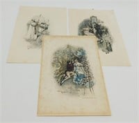 Antique 1904 Hand Colored Herman Rountree