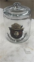 Smokey Bear Counter Jar