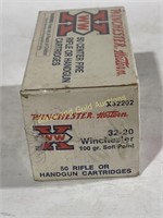 32-20 Winchester 100 Gr 50 Rounds