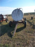 500 Gallon Fuel Tank on trailer with 12 volt pump