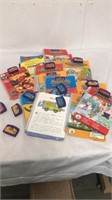 Leap frog games with books
