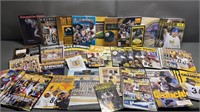 65pc Pittsburgh Steelers Related Books Magazines
