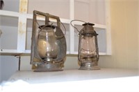 2 Vintage Barn Lanterns