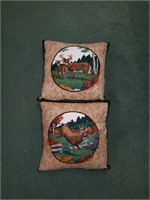 Hunting season deer pillows