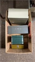 4 Metal Storage Containers