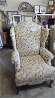 WING-BACK CHAIR MATCHES 398