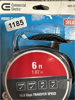 COMMERCIAL ELECTRIC HDMI CABLE RETAIL $24.98