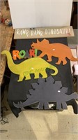 Children’s room dinosaur decorations - shaped