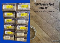 150 SQ FT Laminate Flooring Brand New