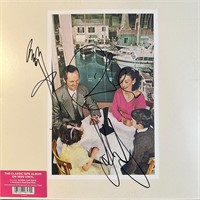 Led Zeppelin Autographed Album Cover (Plant , Page