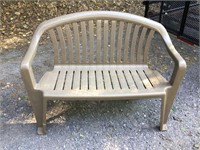 OUTDOOR BENCH - PLASTIC SITTING BENCH