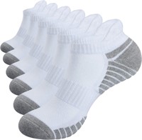 6 Pairs Anti-Blister Cushioned socks 9-12sz