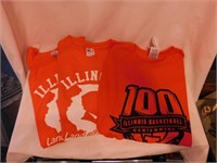 Illinois: Basketball Centennial XL T-shirt - 2
