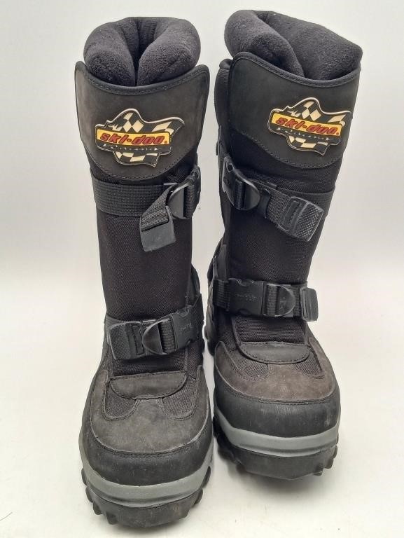 Ski-Doo Snowmobile Boots Ski Boots SZ 8