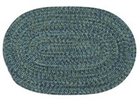 Carrington Tweed - Deep Blue 20x30 Rug 100% Polypr