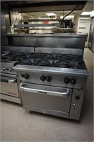 Vulcan (6) Burner Range and Oven