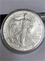 1996 American silver eagle