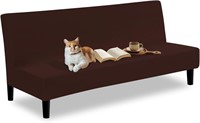 Lydevo Armless Futon Sofa Bed Cover x3