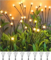 NEW! SIOTMERA 8 Count Solar Lights Outdoor