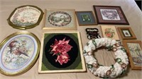 Pictures  needlepoint Wreath Wall Hangers Largest