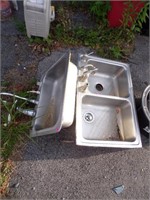 Stainless Sinks 2 pc lot