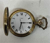 VINTAGE TIMEX POCKETWATCH